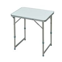 Picnic Table Patio Outdoor Folding Portable Camping Square Top Dining Aluminum