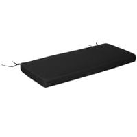 Garden Bench Cushion 2 Seater Seat Pad, 120x50x8cm, Indoor & Outdoor Use84B-516V71BK