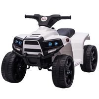 6 V Kids Ride on Cars Electric Atv Quad Bike W/Headlights for 18-36 months370-157V70WT