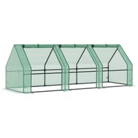 Polytunnel Greenhouse Green House Garden Planting Steel Frame for Backyard