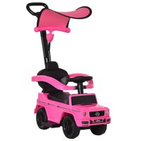 Kids Ride-on Push Car 3 in 1 Benz G350 Baby Walker Toddler Foot to Floor Slider370-162PK