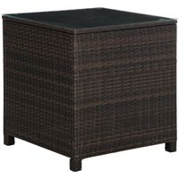 Outdoor Rattan Garden Patio Wicker Weave Furniture Table Sofa Chair Mixed Brown01-0723