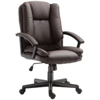 Modern Executive Office Chair Racing Swivel Height Adjustable PU Leather Rolling921-049BN