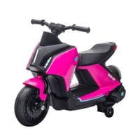 Kids Electric Motorcycle Ride-On Toy 6V Battery Powered for 2-4 Years Old