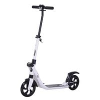 Folding Kick Scooter 2 Big Wheels Teens Adult Ride on Adjustable Rear BrakeAA1-059WT