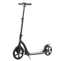 Teens Adult Kick Scooter Foldable Adjust Aluminum Ride on Toy for 14+ MechanismAA1-072BK