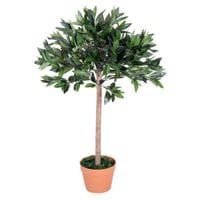 Artificial Olive Tree Plant Greenary In An Orange Pot 90 cm for Home or Office