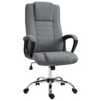 Home Office Chair 360 Swivel Chair Adjustable Height Tilt Function Linen