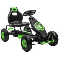 Children Pedal Go Kart, Racing Go Cart FCM Seat Rubber Wheels370-256V00GN
