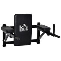 Wall Mounted Pull Up Chinning Triceps Knee Leg ABS Raise Bars Rack Dip Station