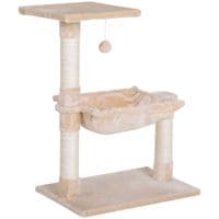 Cat Activity Tree Kitten Play Tower Palace Two-Tier W/Sisal Scratching Post