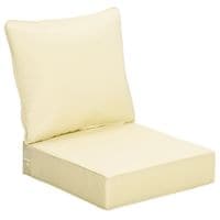 Outdoor Seat and Back Cushion Set Patio Deep Seating Chair Replacement Cushion84B-941V71BG