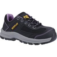 Elmore Work Shoe Female Black/Lilac UK Size 4