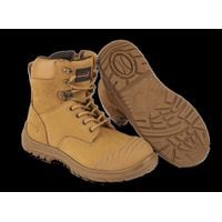Honey Nubuck ZIP Side Boot S3 WR SRC A28-TALON - 6