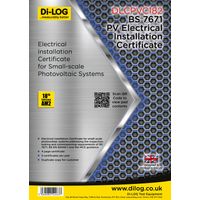 Electrical Installation Certificate for Small-Scale Photovoltaic (Pv) Systems