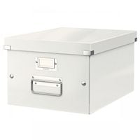 60440001 Click and Store WOW Medium Storage Box White