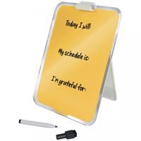 Cosy Glass Desktop Easel Warm Yellow