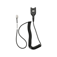 ED Cstd 01 RJ11 Adapter and Cable for Wired Headsets