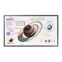 WM55B Digital Signage Flat Panel 139.7 cm (55") VA Wi-Fi 350 Cd/M 4K Ultra HD White Touchscreen Built-in Processor Tizen 6.5 16/7