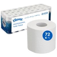 Toilet Tissue Paper - 8 Packs of 9 Rolls