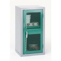 Mesh Door Cupboards Low Tool Cabinet - Choice of Four Colours H X W X D mm 915 X 459 X 459 Description Mesh Door Cabinet with 1 Shelf - 355188