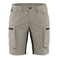 Women's Service Shorts with Stretch 7149 Stone Black C36UK- 8R