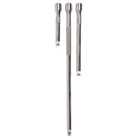 3 Piece 13mm (1/2") Drive Wobble Extension Bar Set