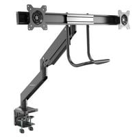 Up to 32in Crossbar Dual Monitor Arm