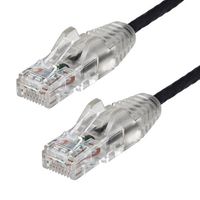 1.5m Black Slim CAT6 Patch Network Cable