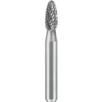 Flame, 6MM Dia, 6MM Shank, Double Cut/Cut 6