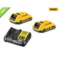 18V Battery and Charger Pack - 2 x 2Amp Batteries + 1 X DCB112 Charger