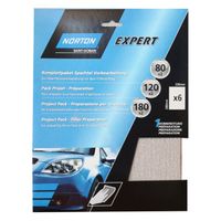 Project Pack - Filler Preparation - Pack of 6 Sanding Sheets - 63642541759