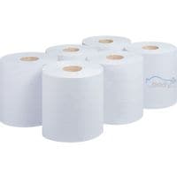 2 Ply White Centrefeed - 125m x 185mm - BDP00101
