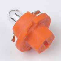 Miniature Bulbs - 12V 1W Bx8.5D - Panel (Orange Base) - RU509TOR