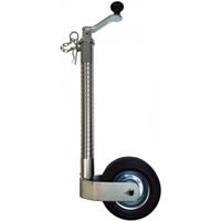 300kg Ribbed Jockey Wheel - No Clamp - 48mm - MP9742