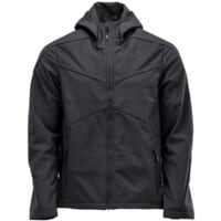 Customized Softshell Jacket with Hood Black (L)