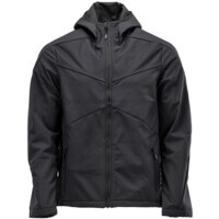 Customized Softshell Jacket with Hood Black (XL)