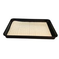 10L Capacity Poly Spill Tray with Absorbent Oil Pad FL-10-103