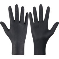 5.5G Black Nitrile Disposable Glove (XL) (BX-100)