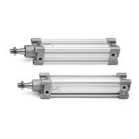 Profile Barrel Cylinder-Double Acting-100mm Bore-400mm Strok - 63MP2C100A0400