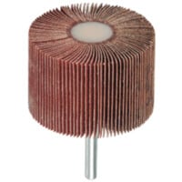 40x25mm Flap Wheel Grit 60 - 6mm Shank