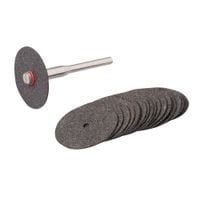 Rotary Tool Metal Cutting Disc Set 18 Piece 24mm Dia