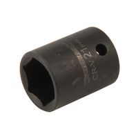Impact Socket 1/2" Drive 6pt Metric 21mm
