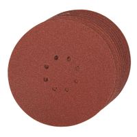 Hook & Loop Discs Punched 225mm 10pk 225mm 60 Grit