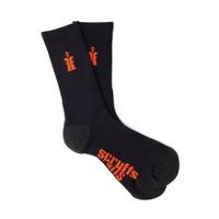 Worker Socks Black 3pk Size 10 - 13/44 - 48