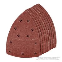 Hook & Loop Multi-Sander Sheets 102 X 62mm, 93mm 10pk 120 Grit