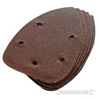 Hook & Loop Detail Sander Sheets 140mm 10pk 240 Grit