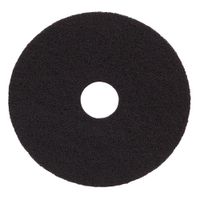 Floor Stripping Pads 48cm/19" Black Pack of 5