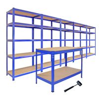 Racking Bundle Bargain Busting Boltless 5 Tier Garage Shelves