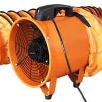 Maxblast Dust Extractor 300mm 550W 110V with 12m Duct